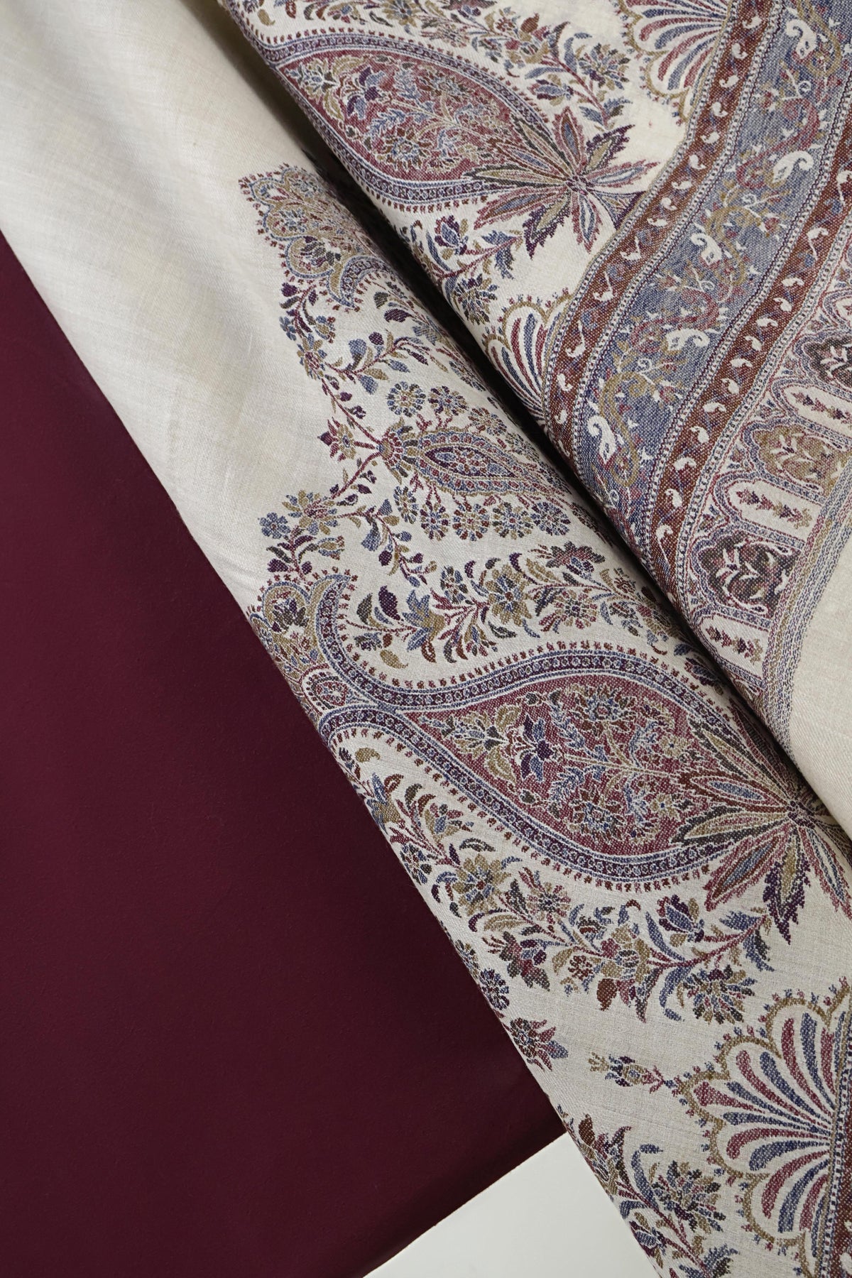 3Piece -Karandi with Pashmina Shawl KP26DMR31