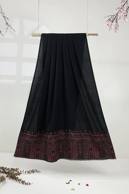 Kani Pashmina Shawl  3866 Black-C