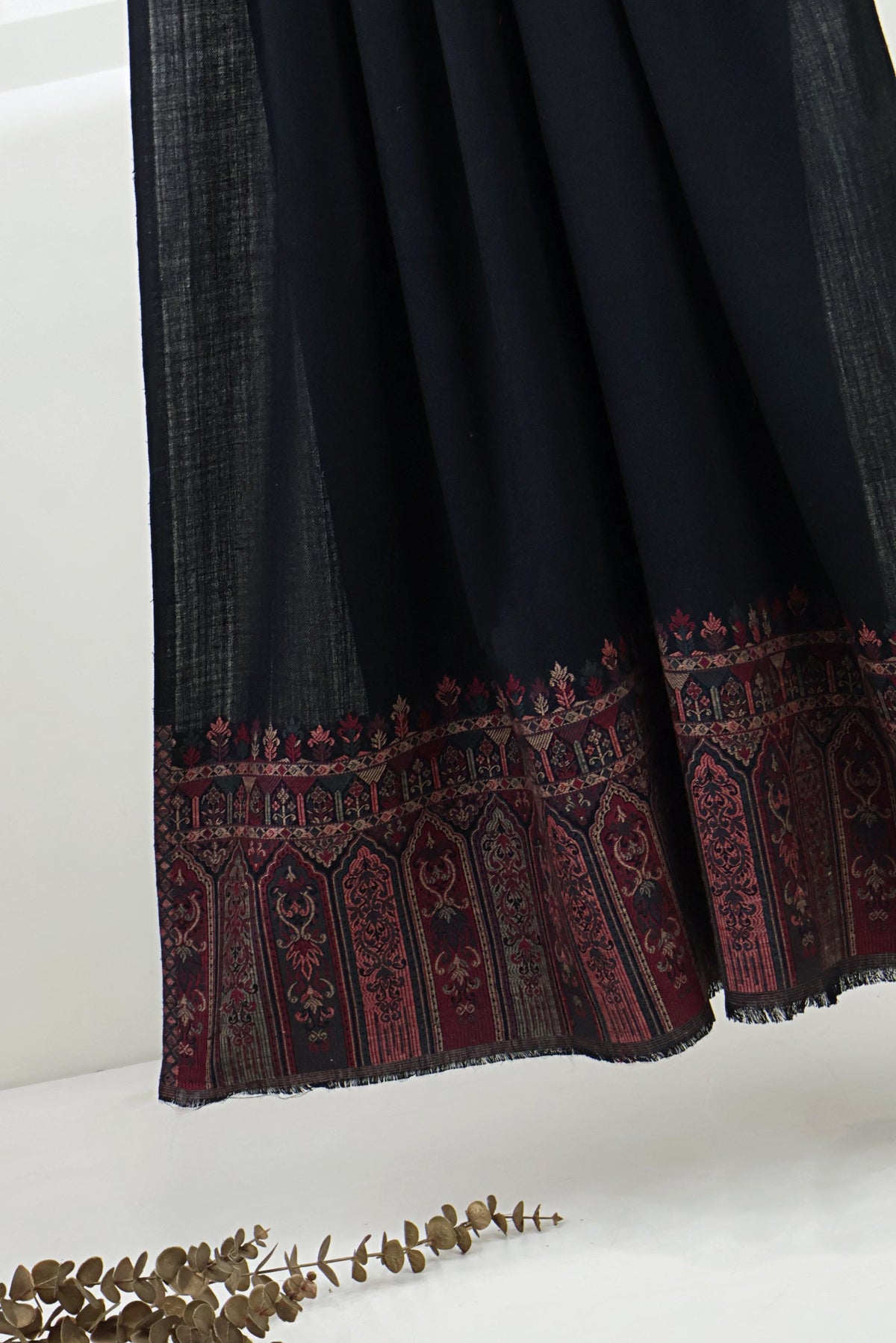 3Piece -Karandi with Pashmina Shawl KP26DMR32