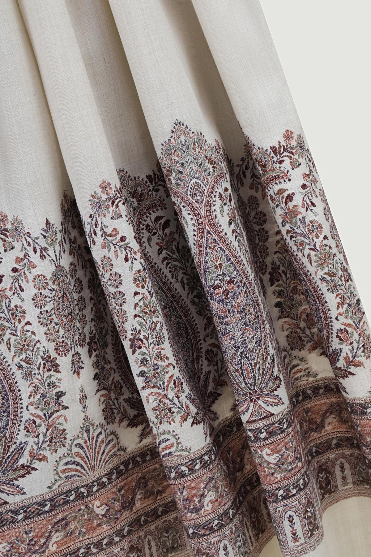 3Piece -Karandi with Pashmina Shawl KP26CBR01