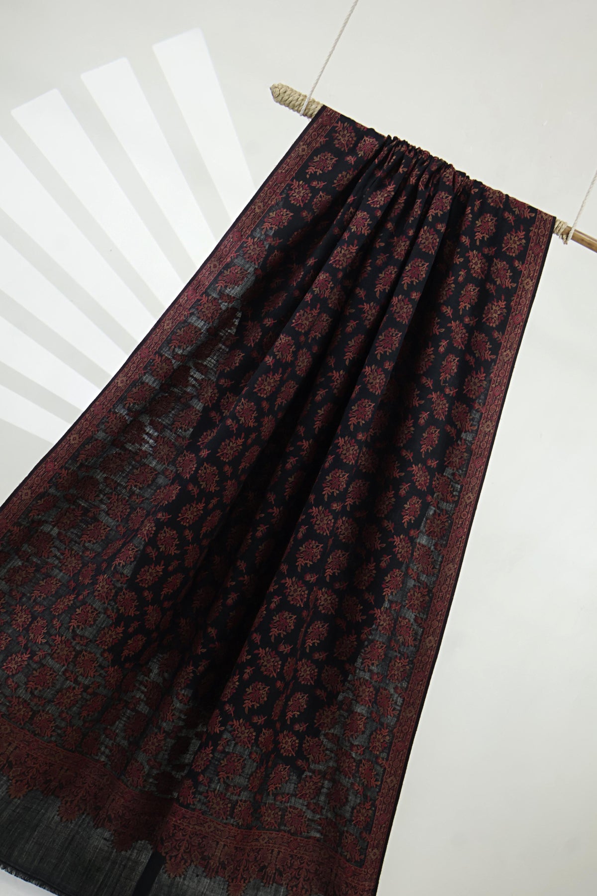 3Piece -Karandi with Pashmina Shawl KP26MR15