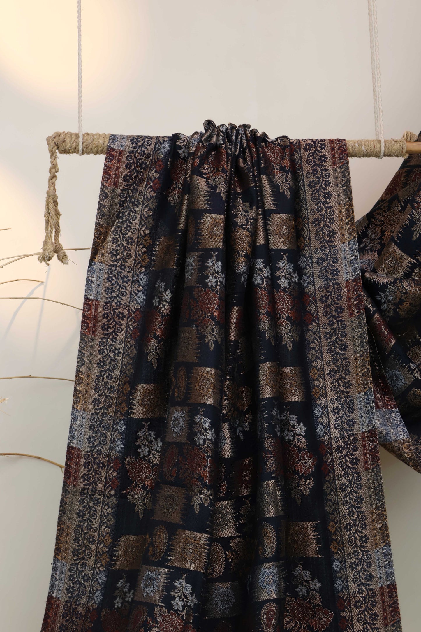 Jacquard Pashmina Shawl 3643B