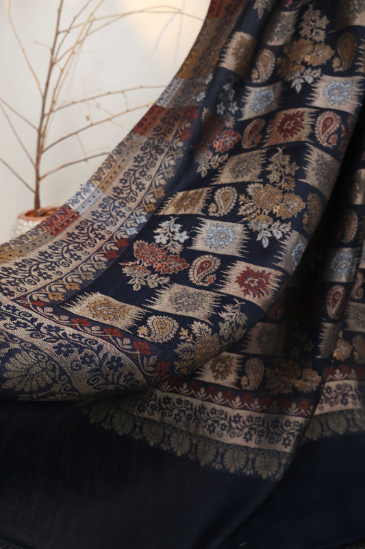 Jacquard Pashmina Shawl 3643B