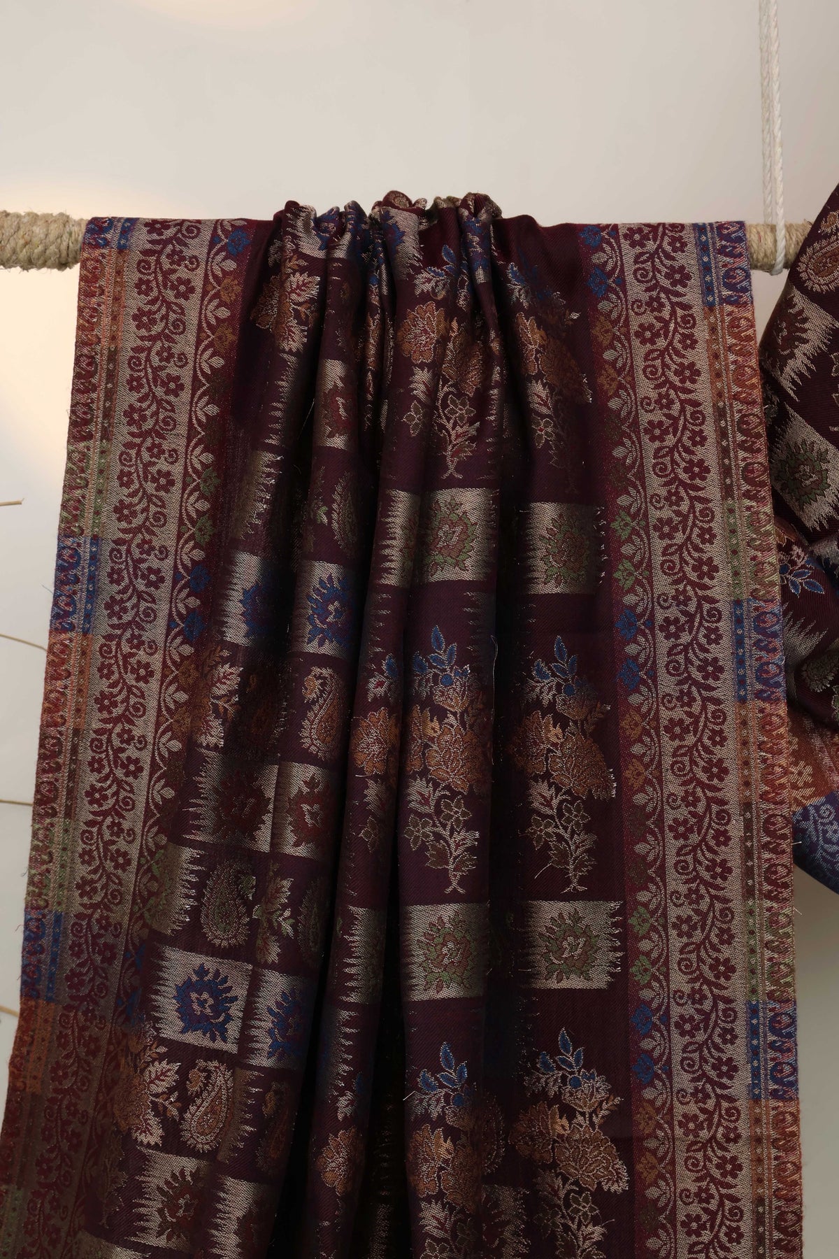 Jacquard Pashmina Shawl 3643A
