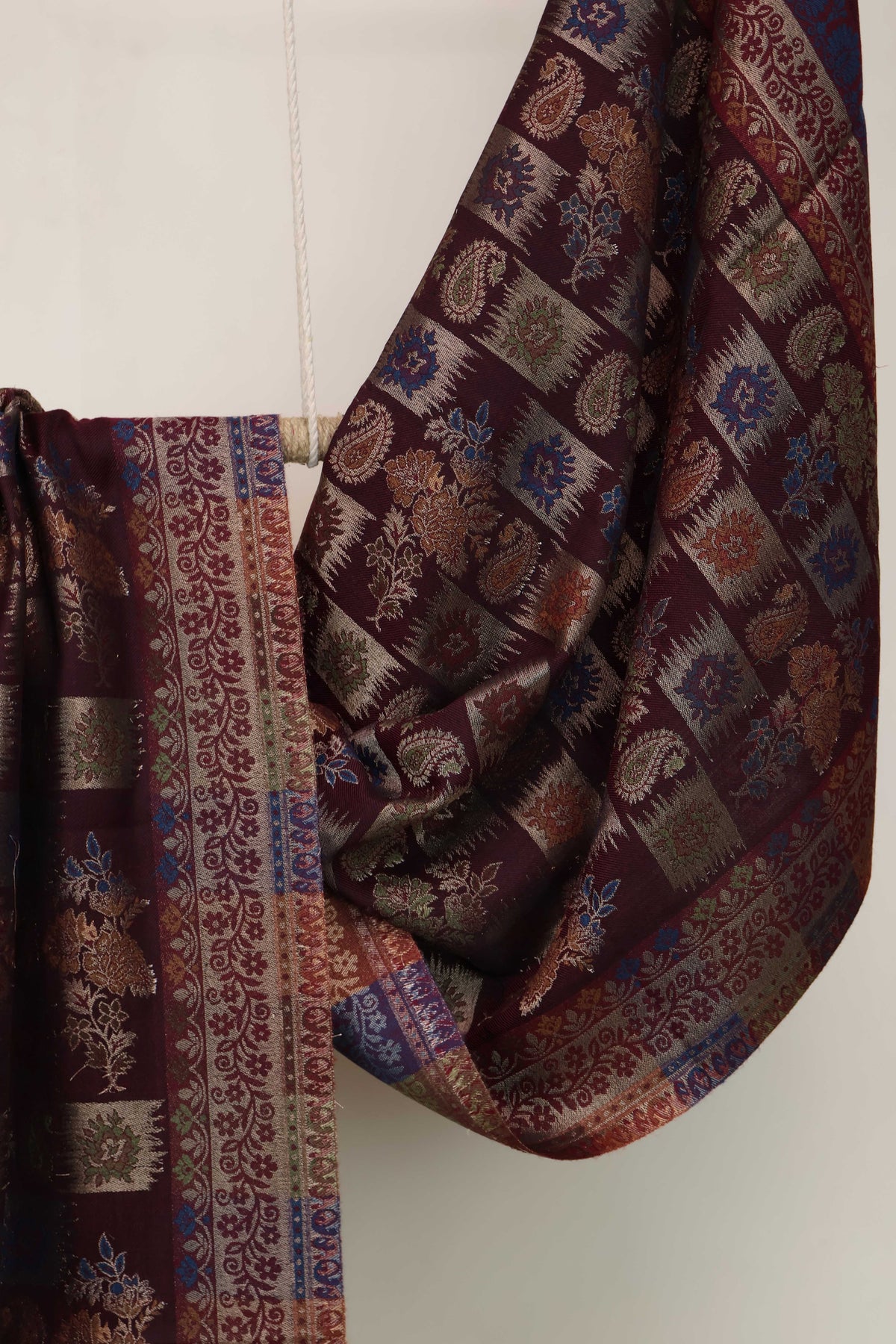 Jacquard Pashmina Shawl 3643A