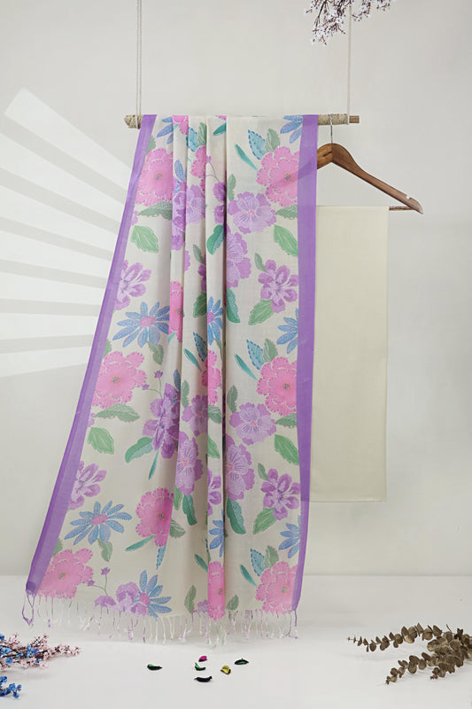 3Piece -Karandi with Rashmina Shawl KP26Sk02