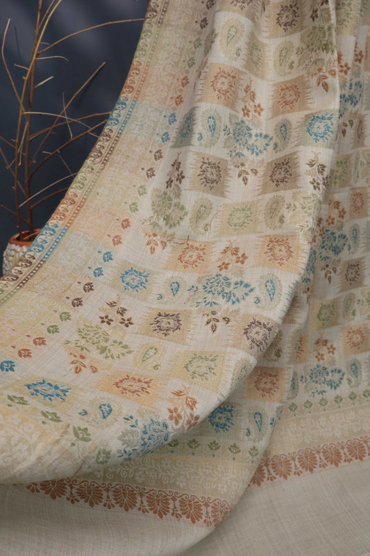 Jacquard Pashmina Shawl 3643D