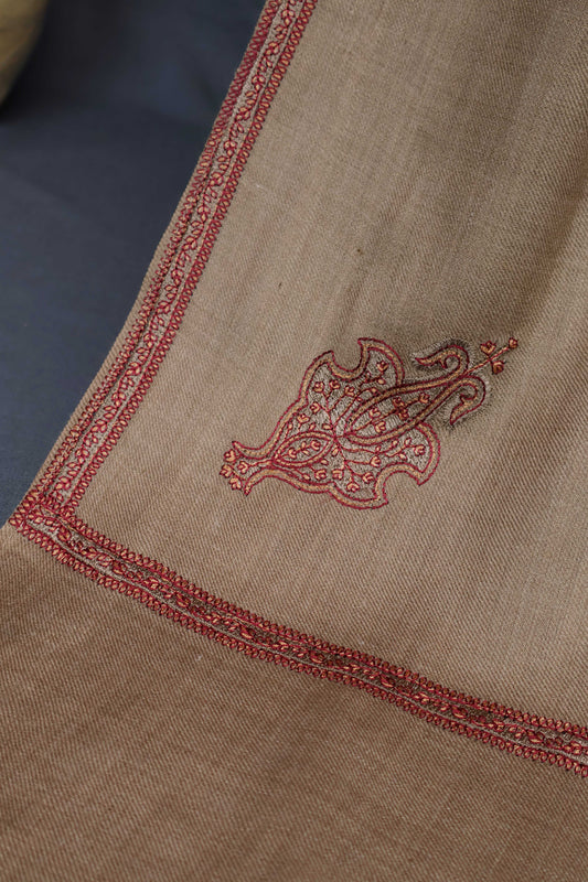 Embroidered Broder Pashmina Shawl  Sh40