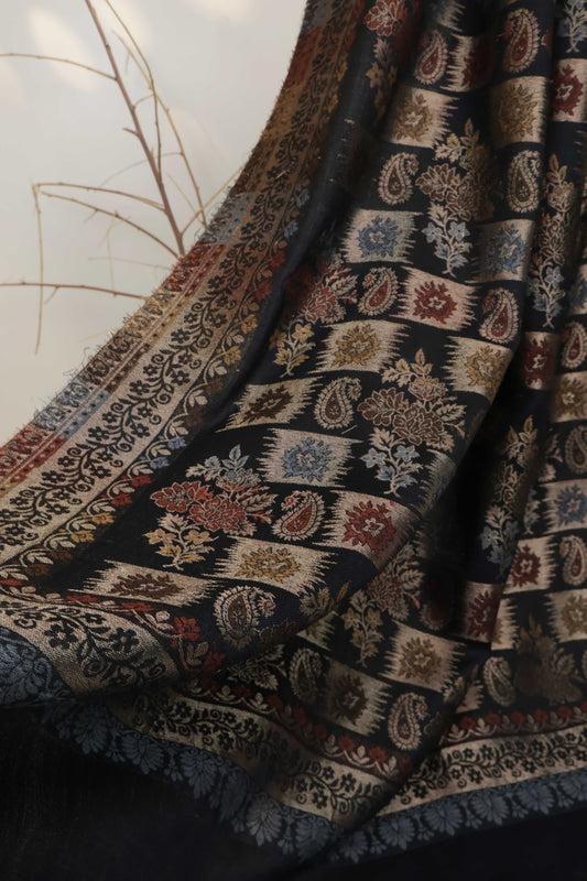 Jacquard Pashmina Shawl 3643E