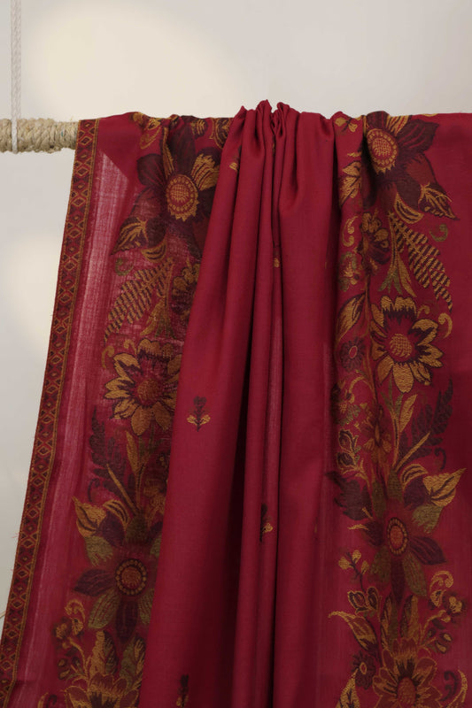 Kani Border Pashmina Shawl  HKSH48