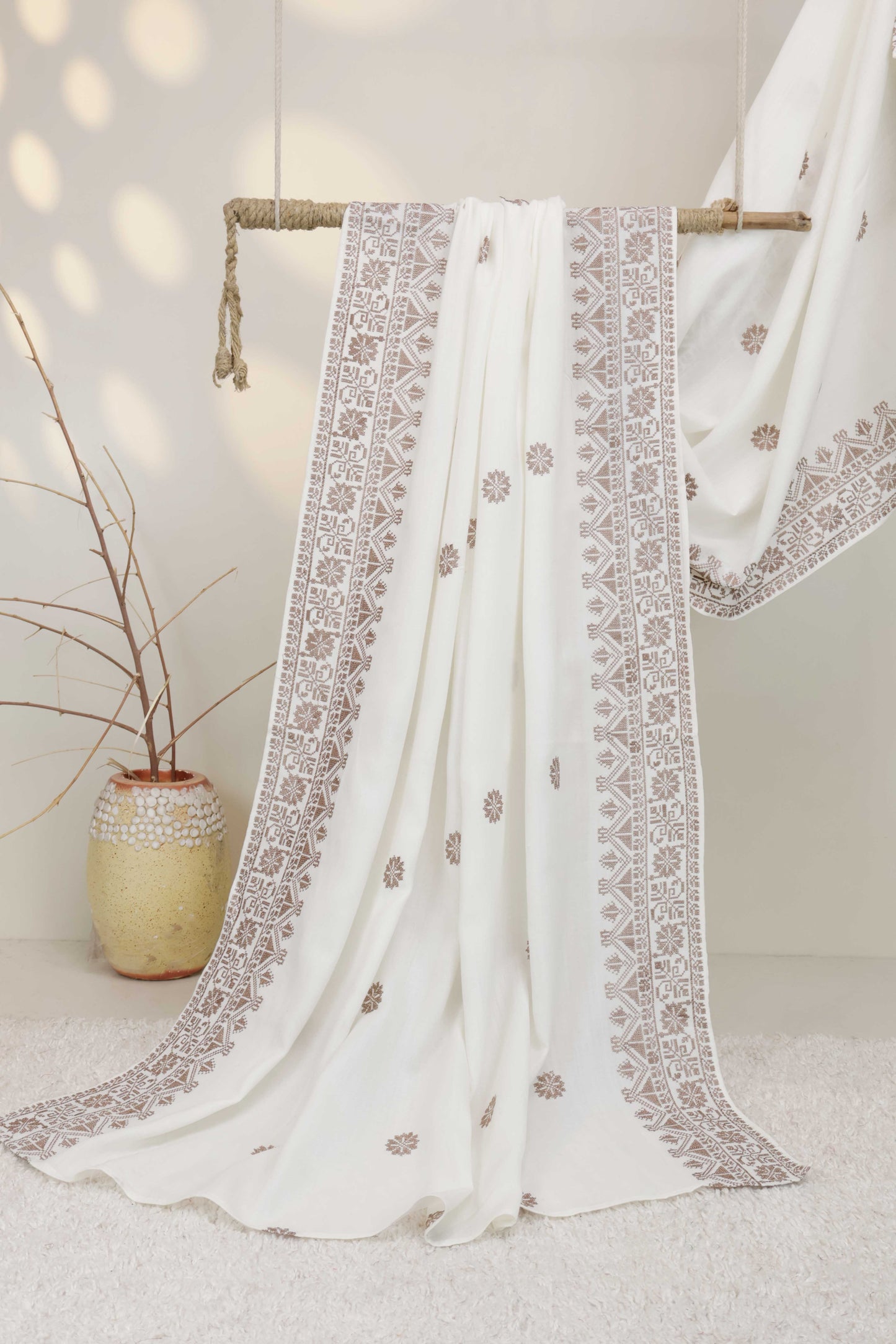 Embroidered Pashmina Shawl  SB21