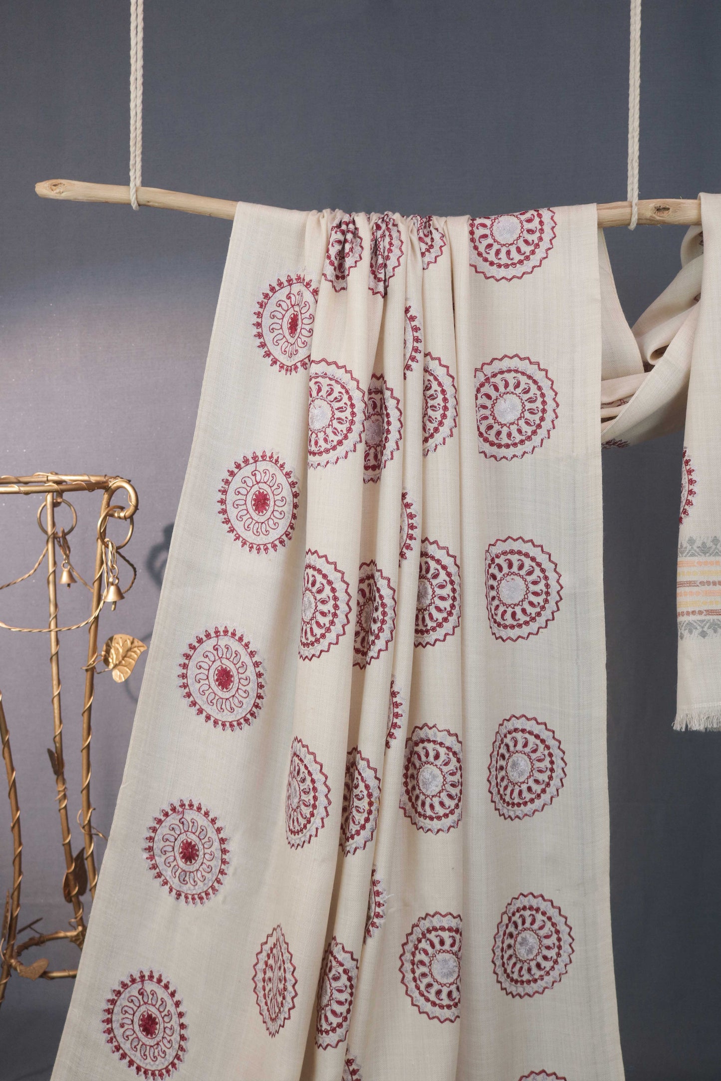 Kani Embroidery Shawl 3533A