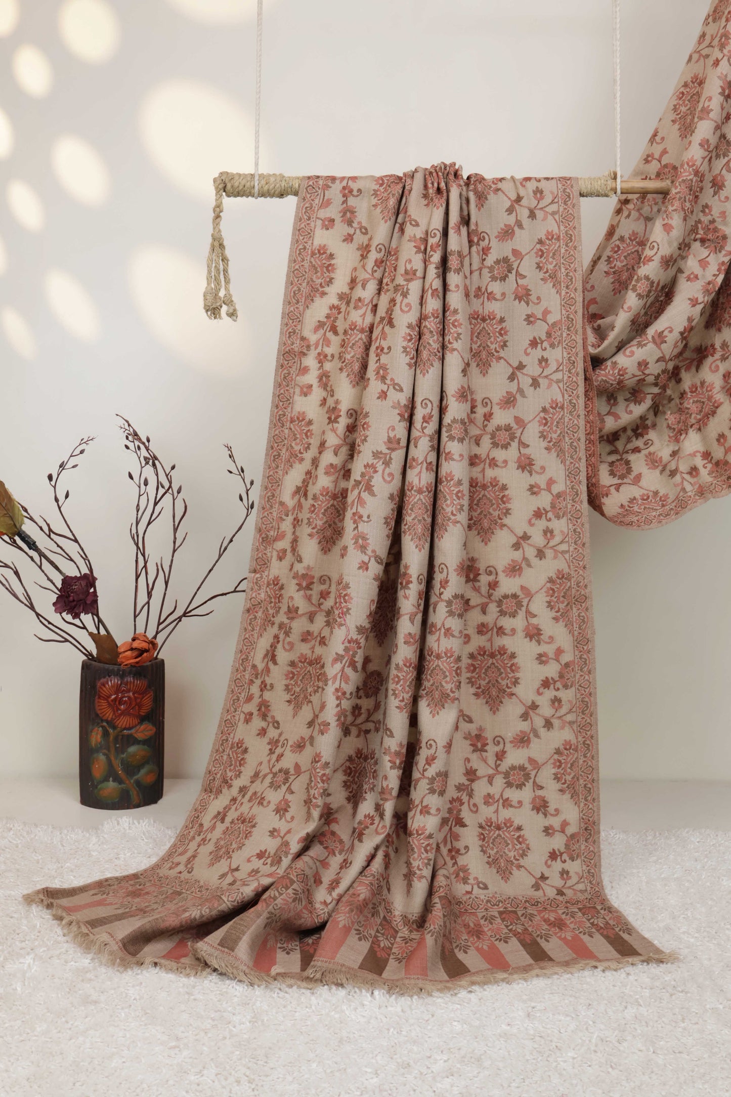 Kani Wool Shawl D#2644