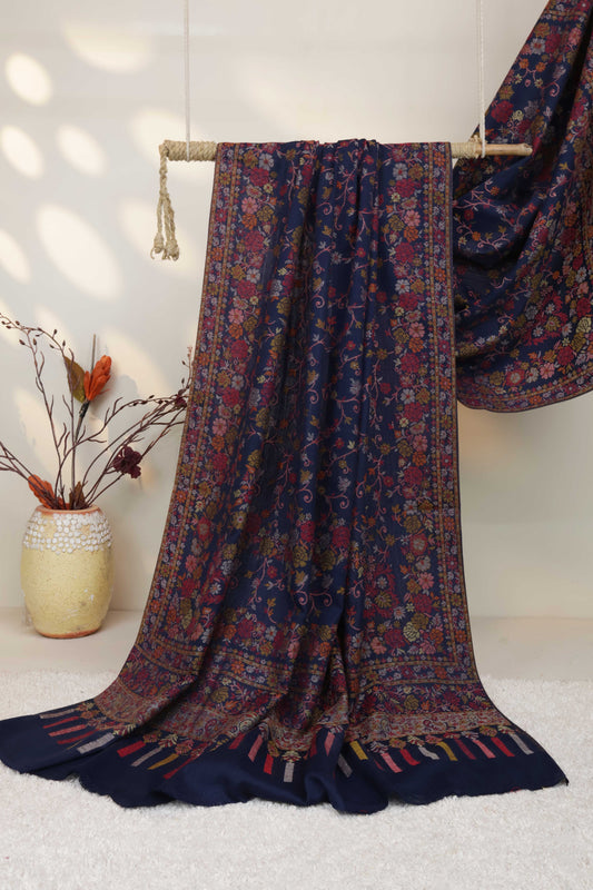 Kani Border Pashmina Shawl  HKSH45