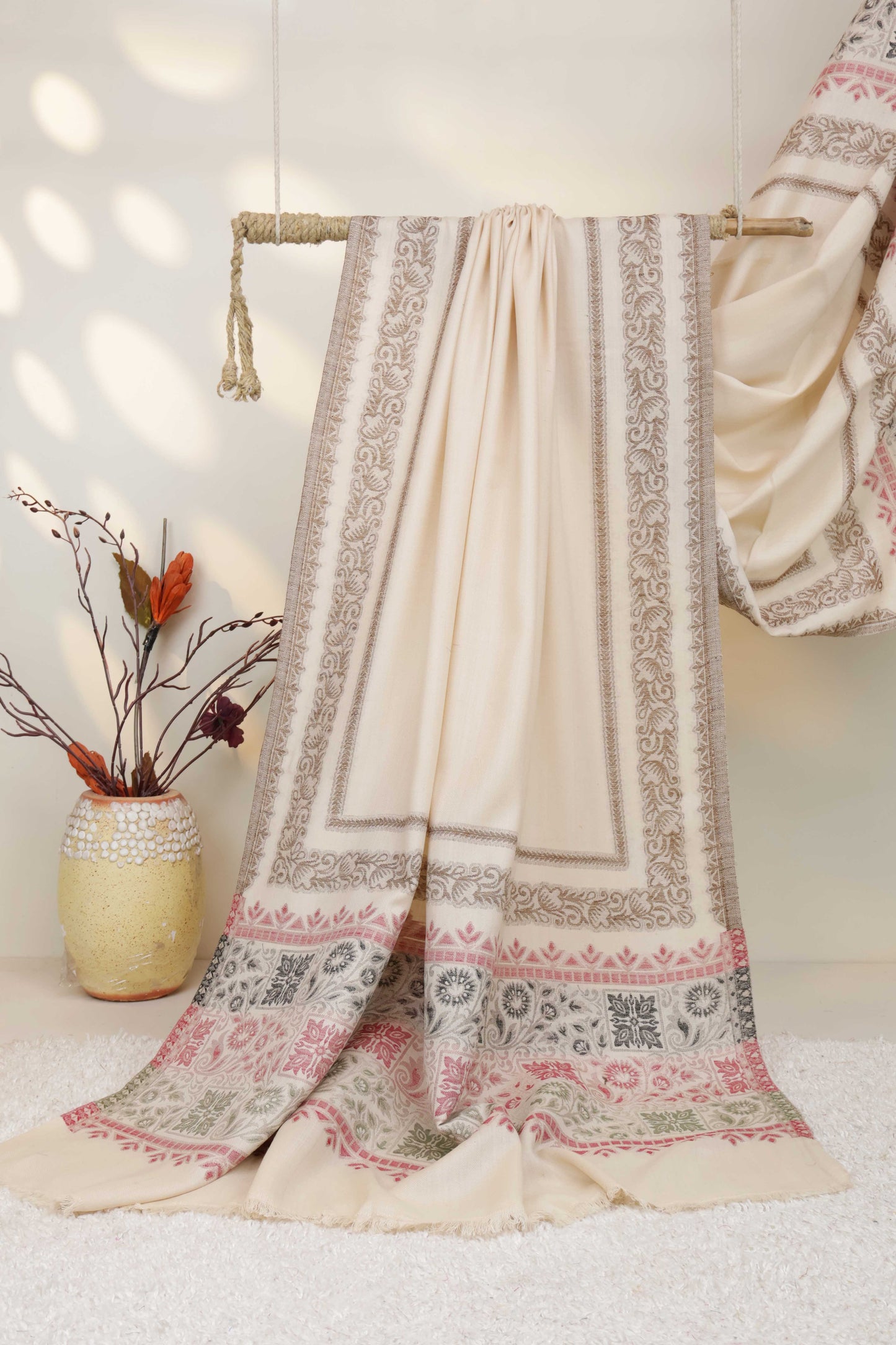 Pashmina Jacquard Shawl HASH05