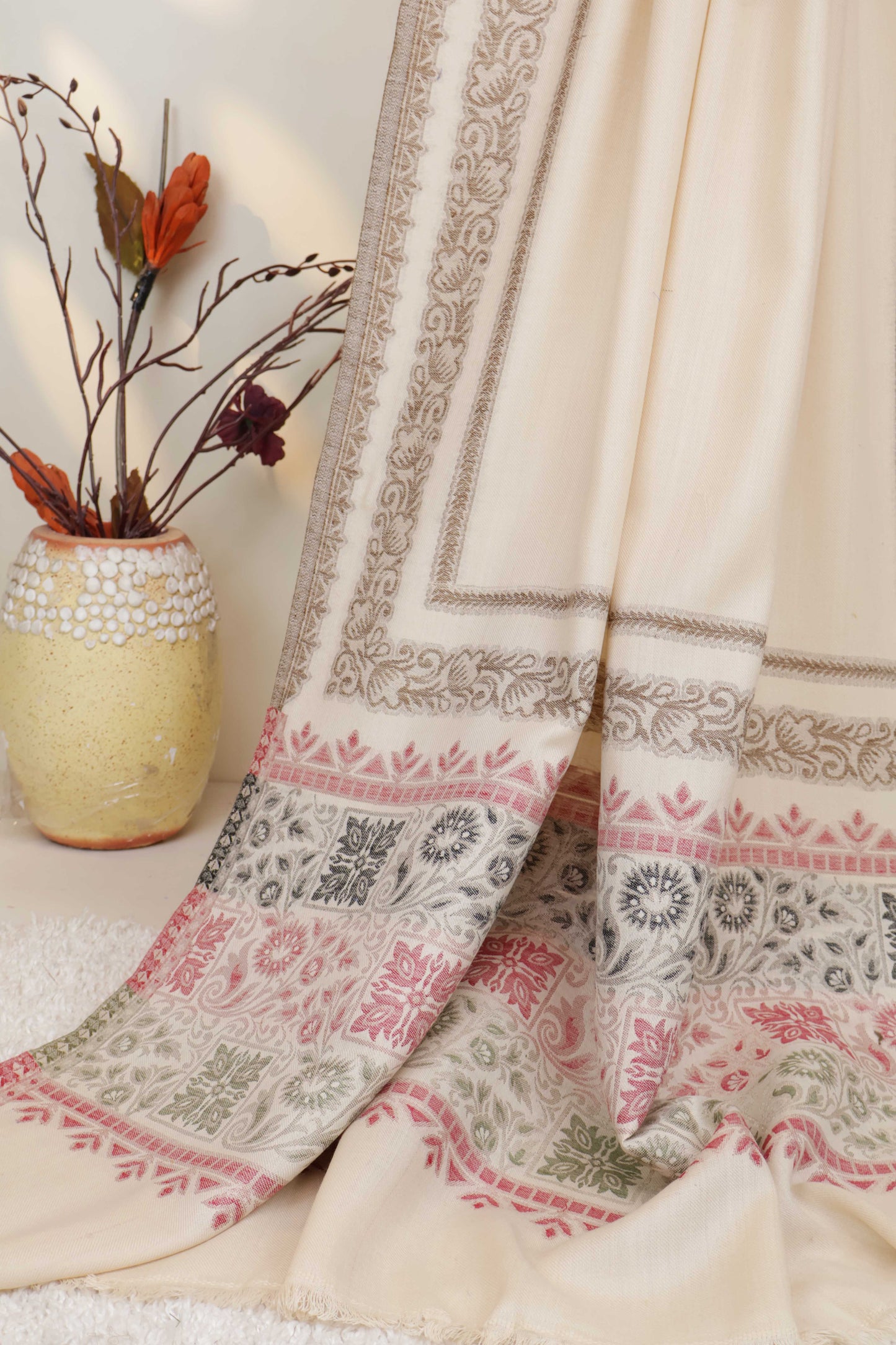 Pashmina Jacquard Shawl HASH05