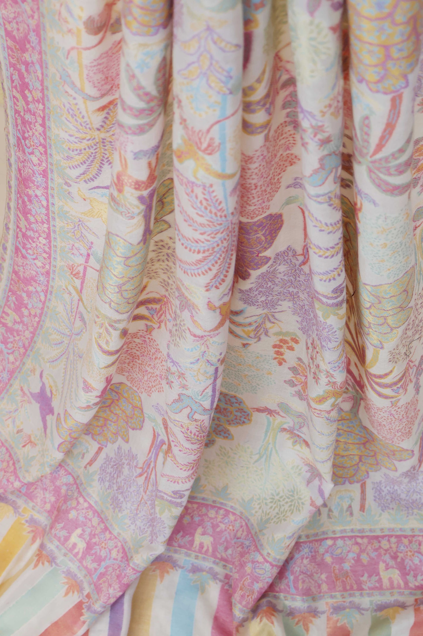 Pure Pashmina indian kani Shawl PDWSH39