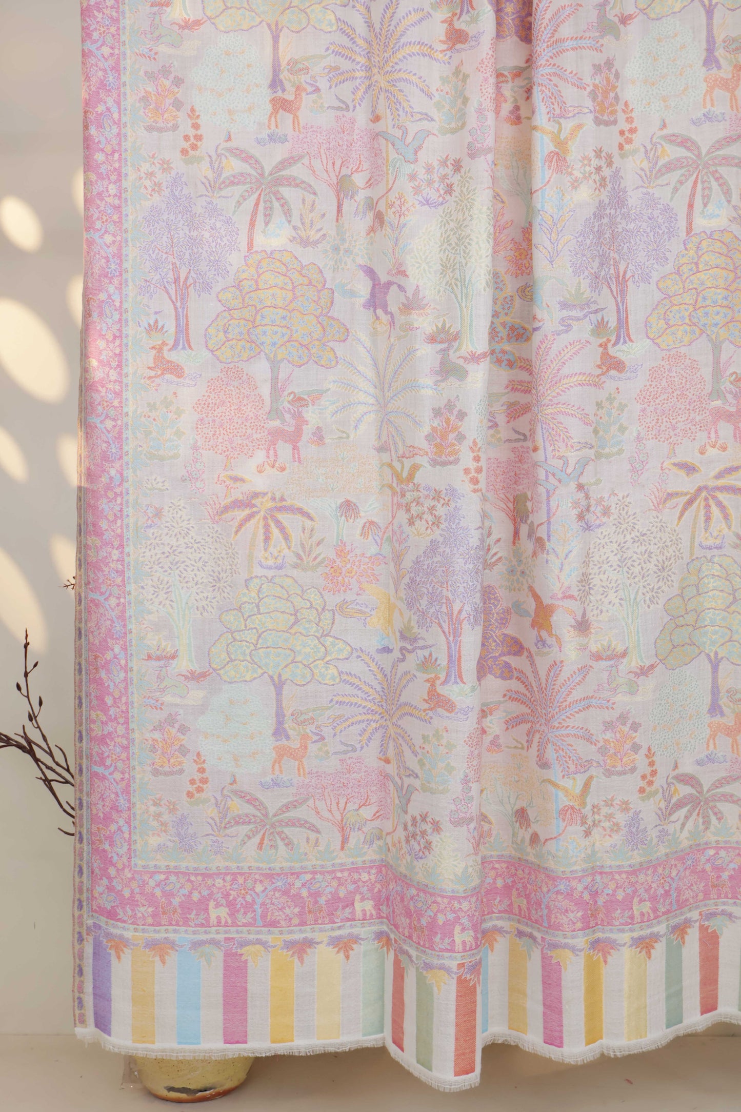 Pure Pashmina indian kani Shawl PDWSH39