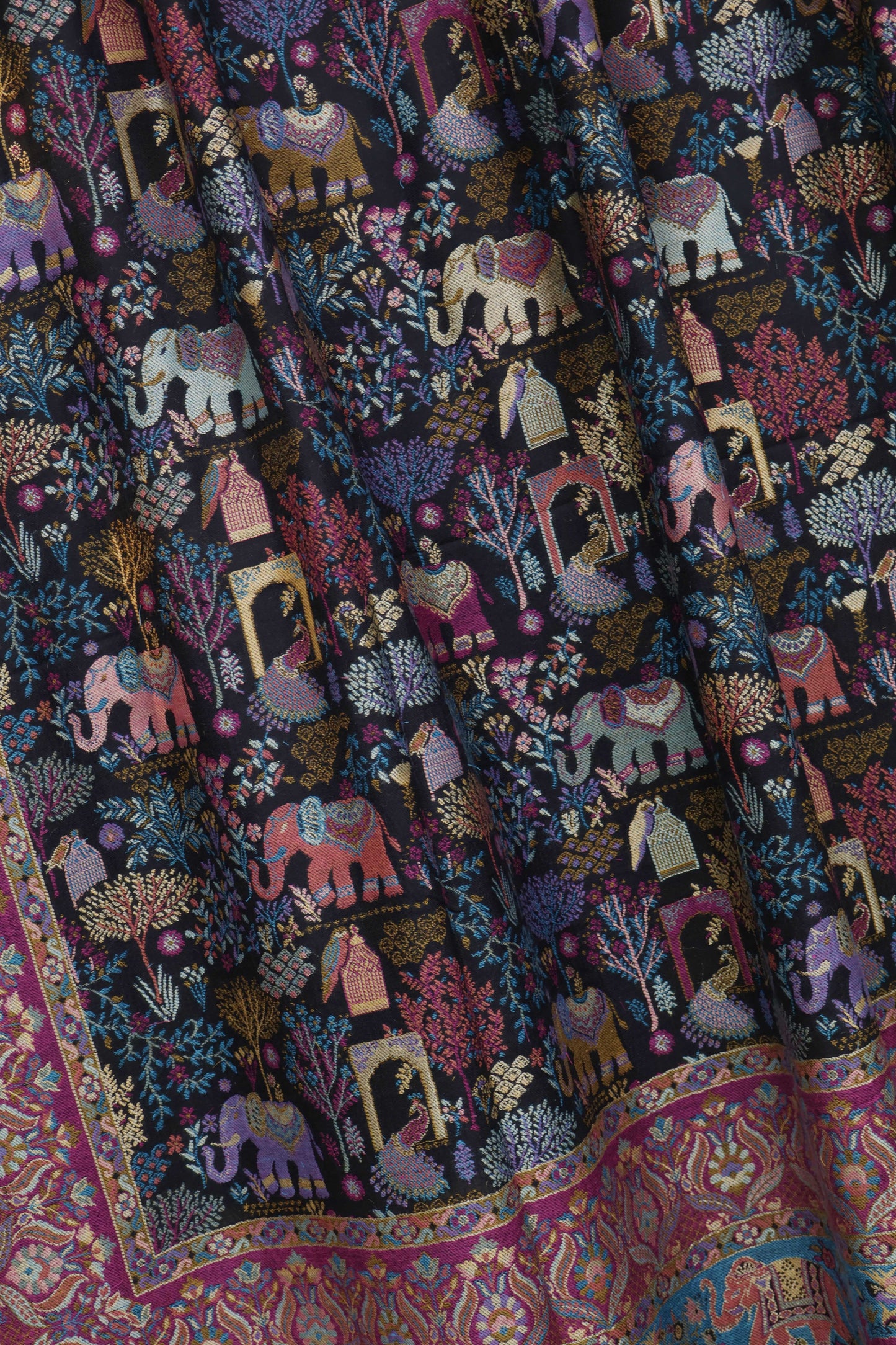 Pure Pashmina indian kani Shawl PDWSH41