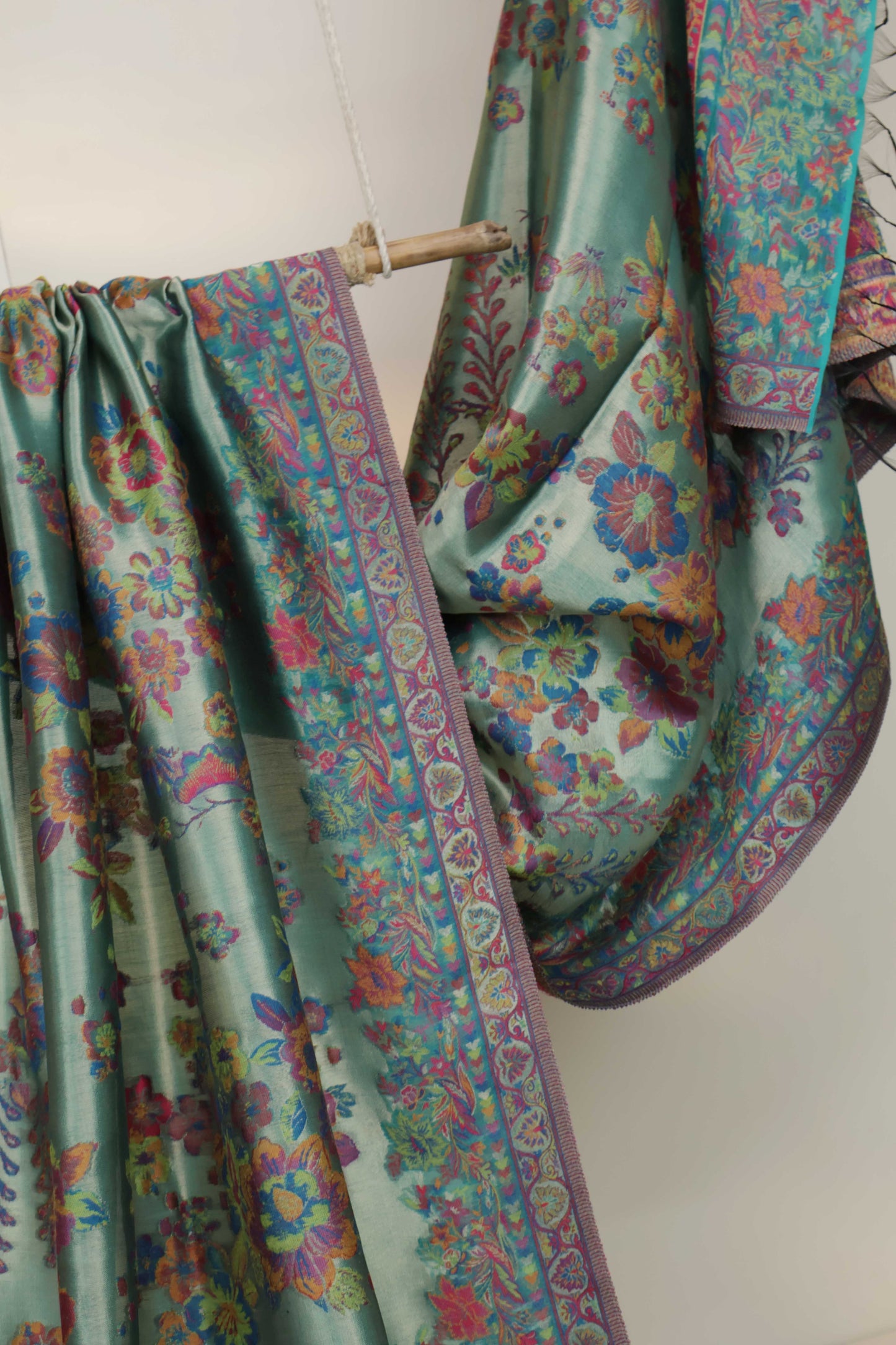 Pure Pashmina indian kani Shawl PDWSH42