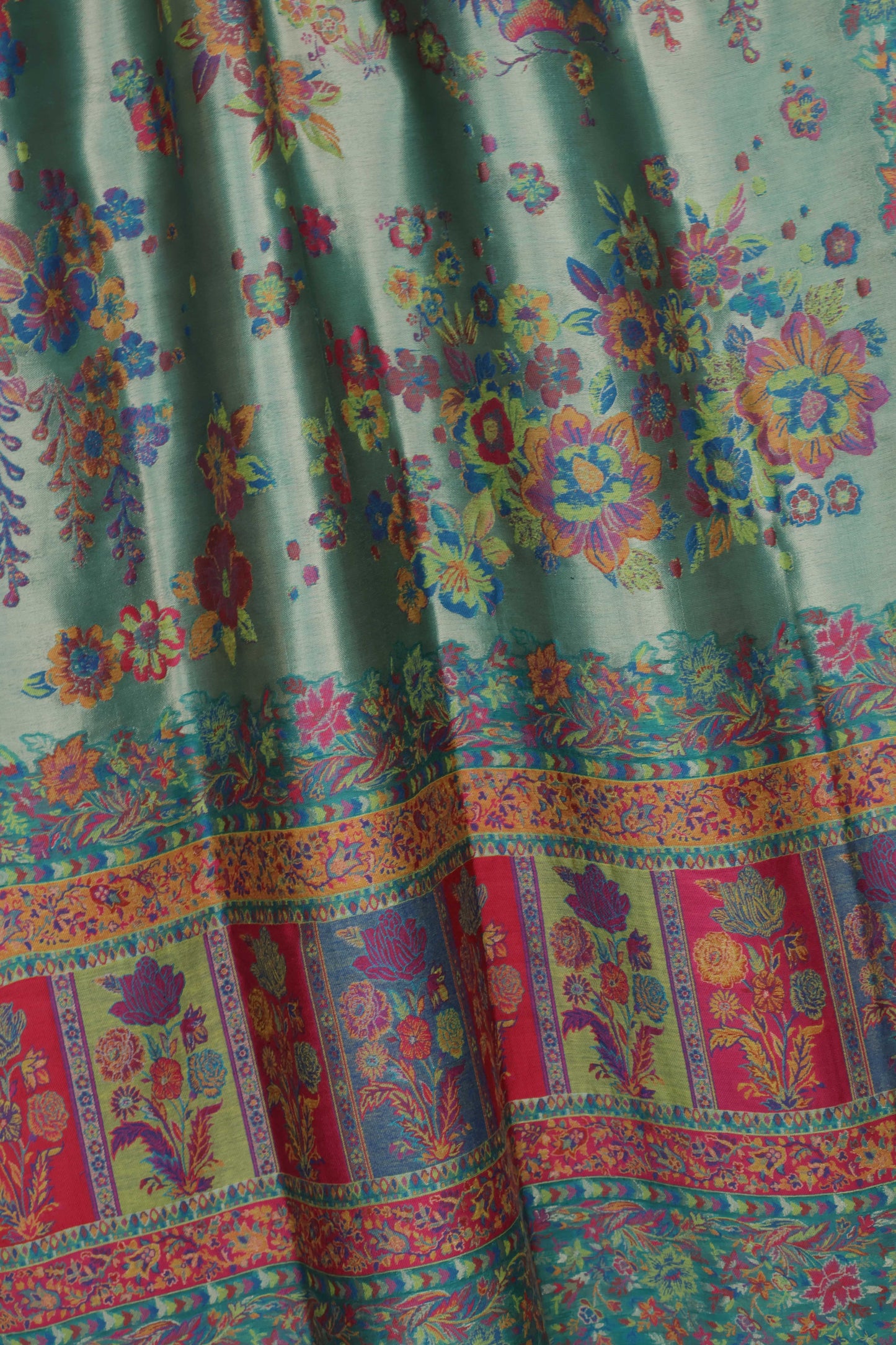 Pure Pashmina indian kani Shawl PDWSH42