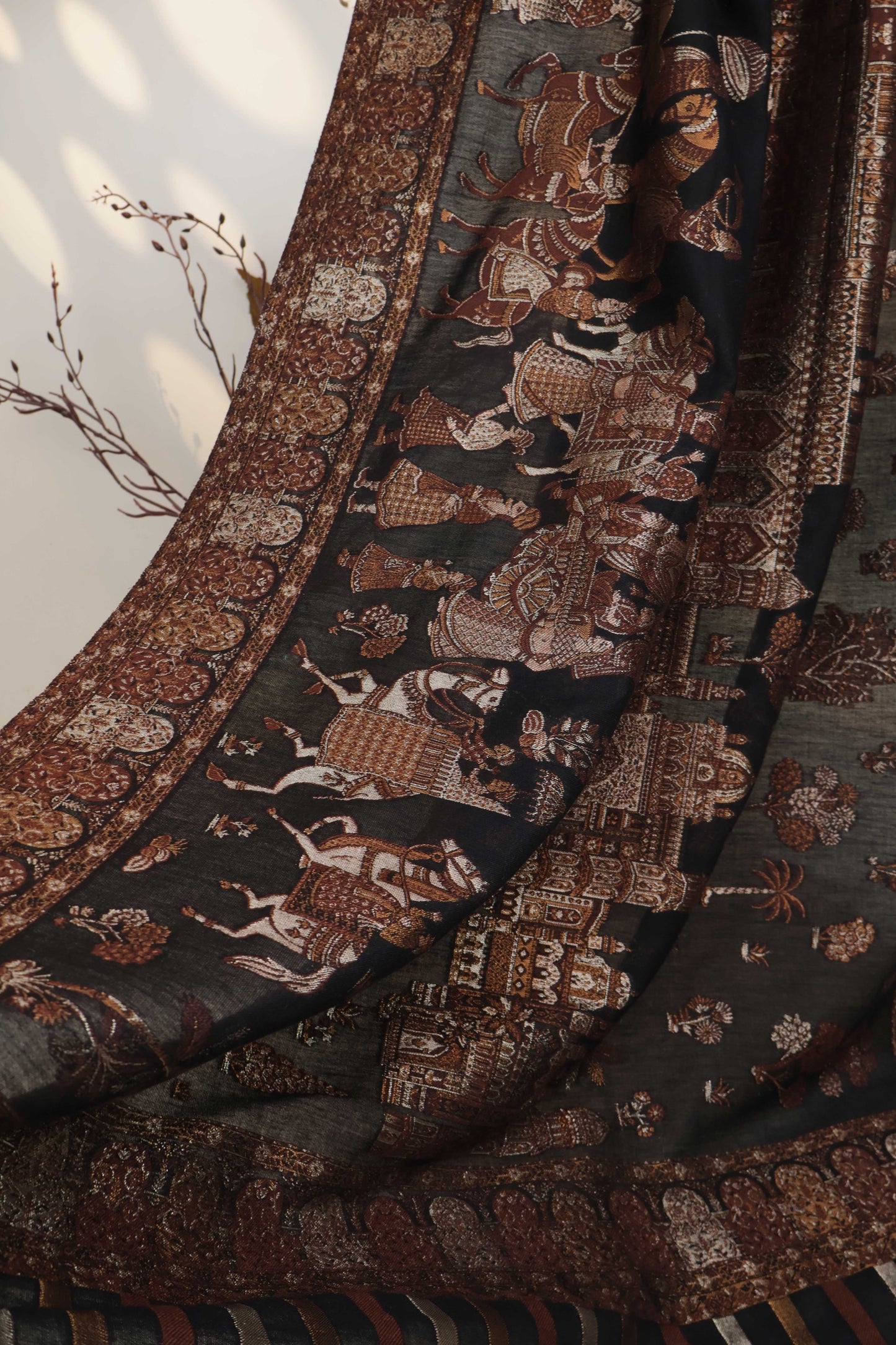 MoonLight indian kani Shawl PDWSH36