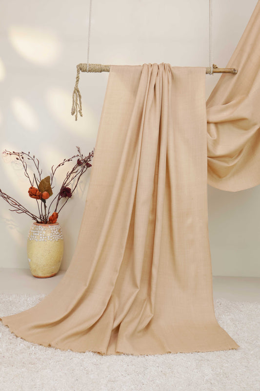 Plain Acralic Pashmina Shawl Medium Skin SB03