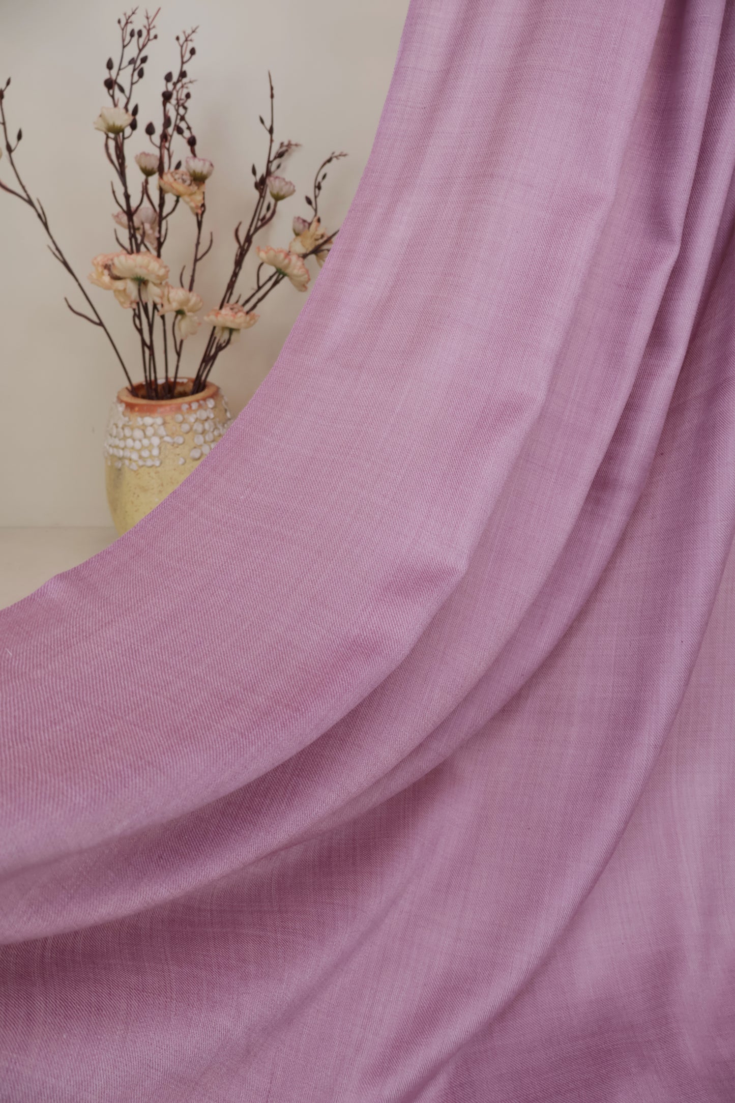 Plain Acralic Pashmina Shawl Light Purple SB13