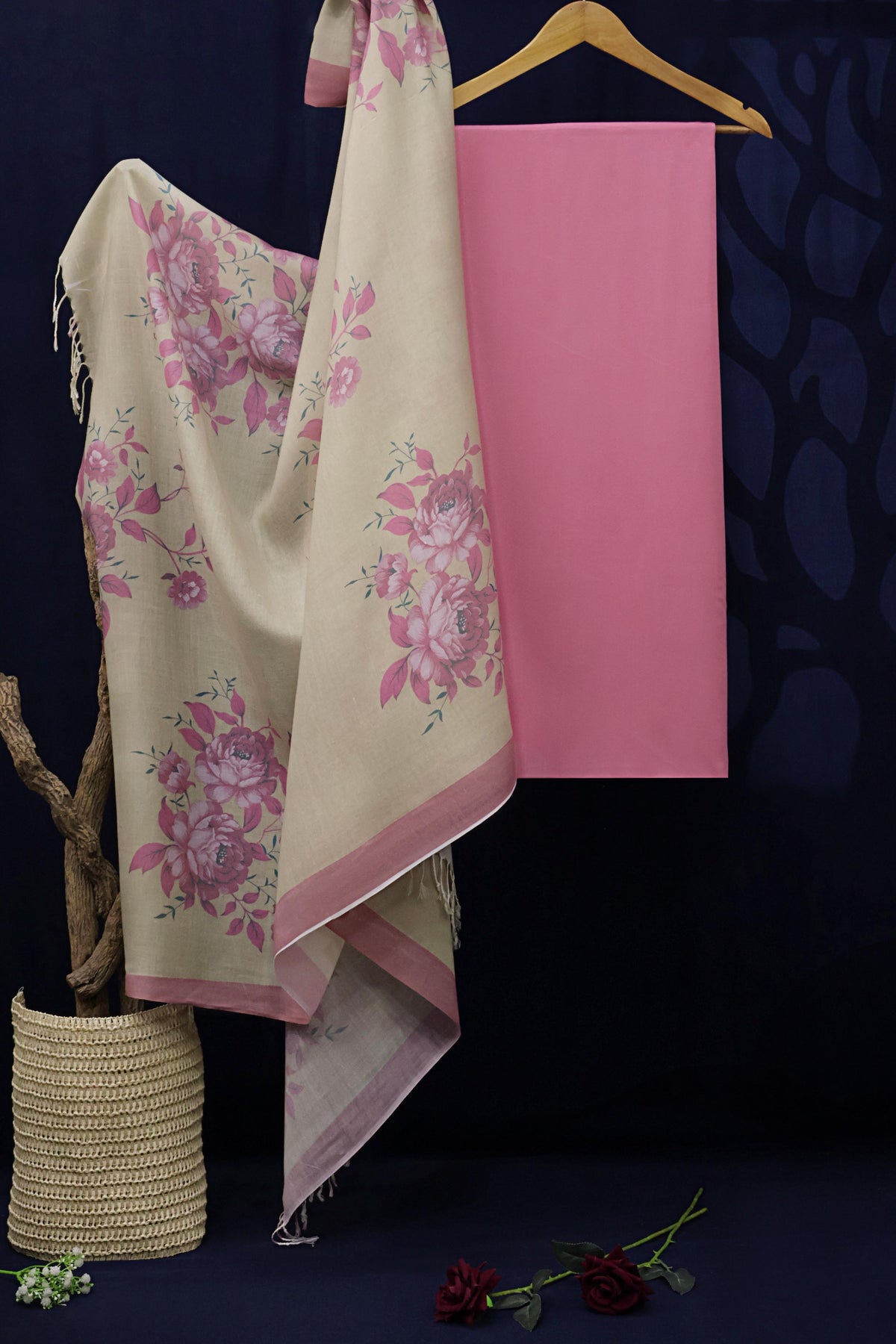 3Piece -Karandi with Rashmina Shawl KP26BBP02
