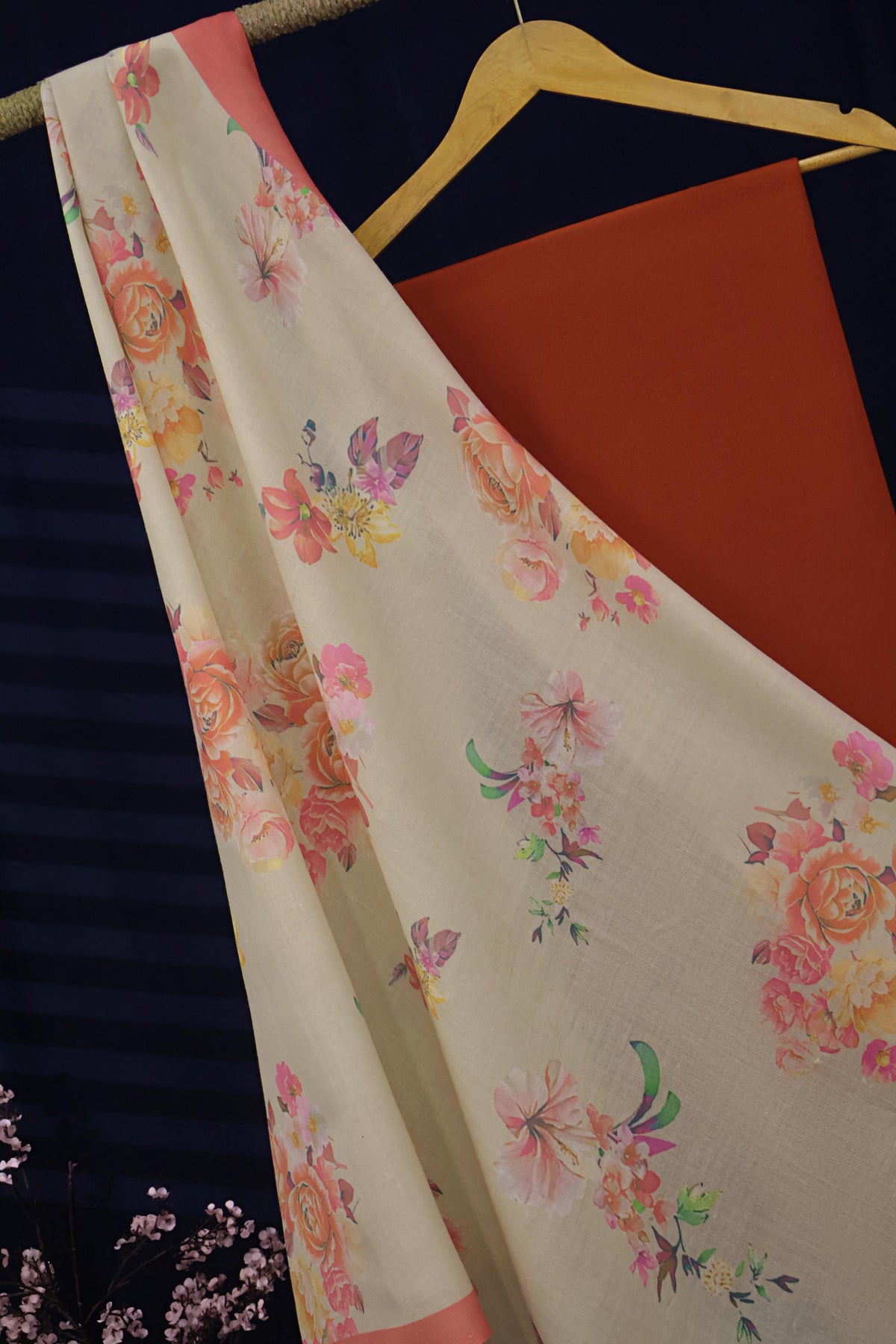 3Piece -Karandi with Rashmina Shawl KP26ORG01
