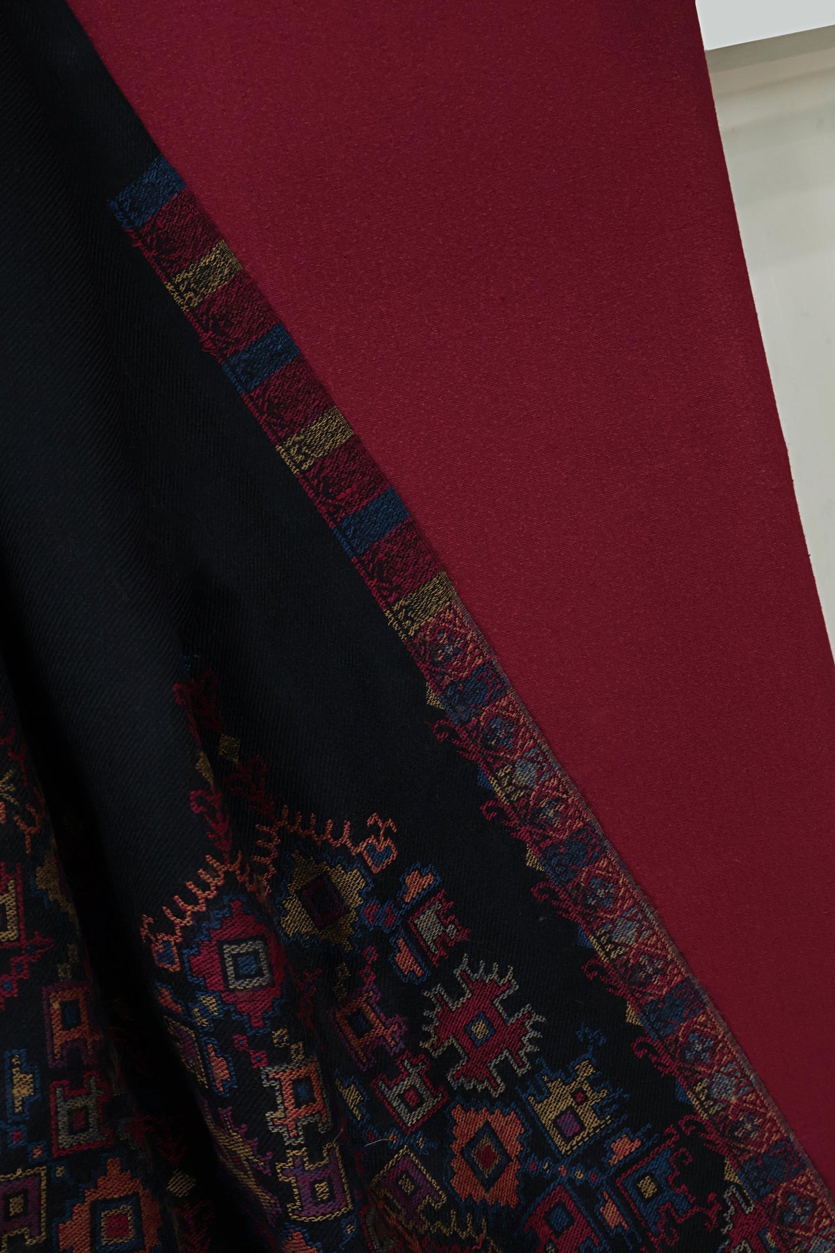3Piece -Karandi with Pashmina Shawl KP26MR09