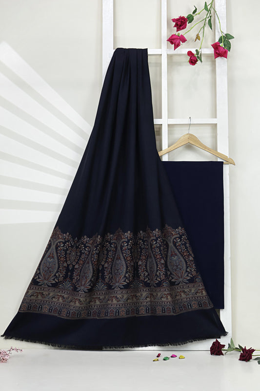 3Piece -Karandi with Pashmina Shawl KP26NBU02