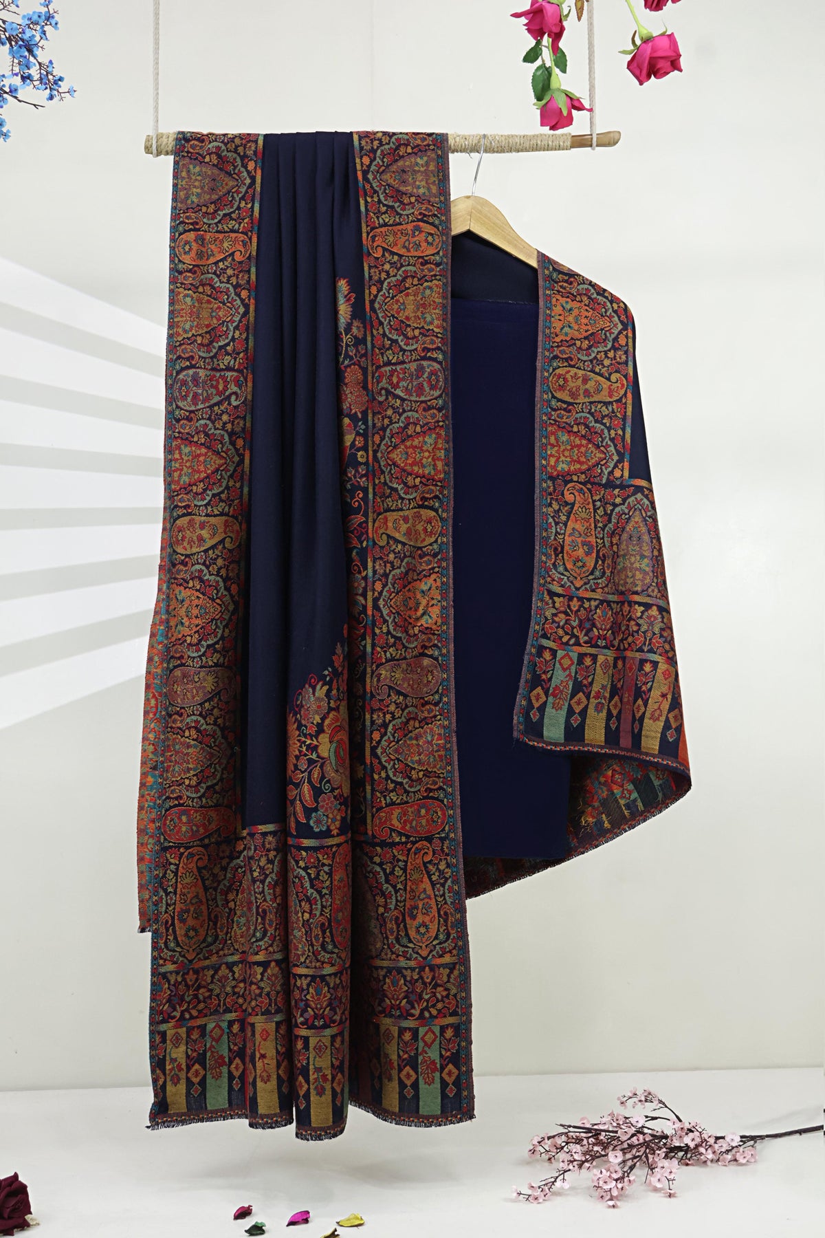 3Piece -Karandi with Pashmina Shawl KP26NBU03