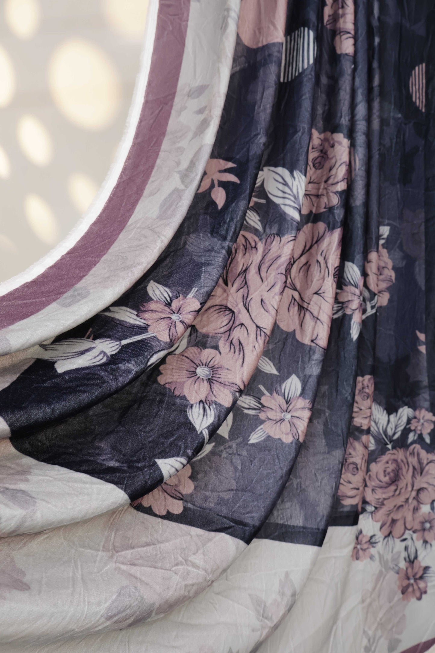 3Piece - Printed Micro Velvet Suit VC138