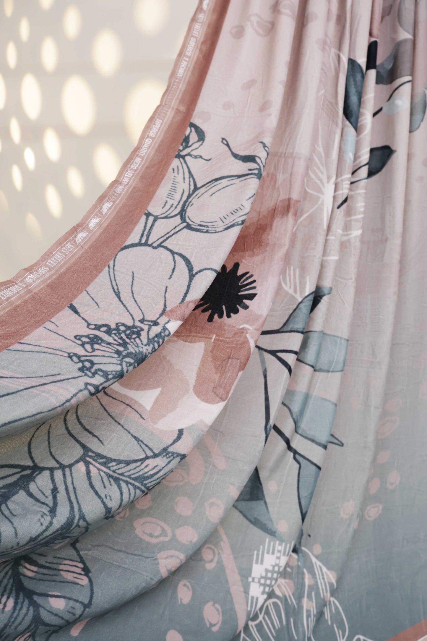 3Piece - Printed Micro Velvet Suit VC127