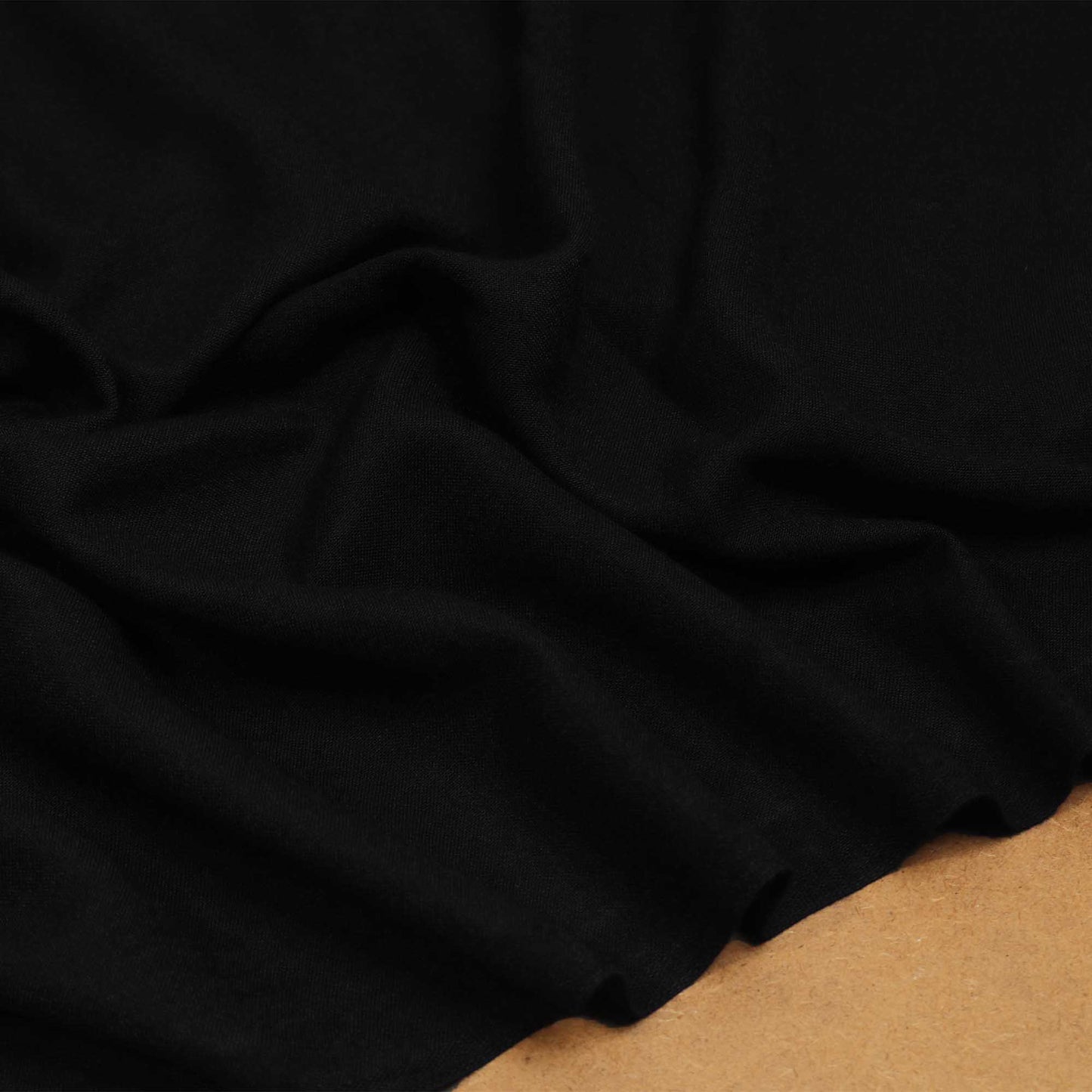 Marina Peach Leather BLACK - Shirt Piece