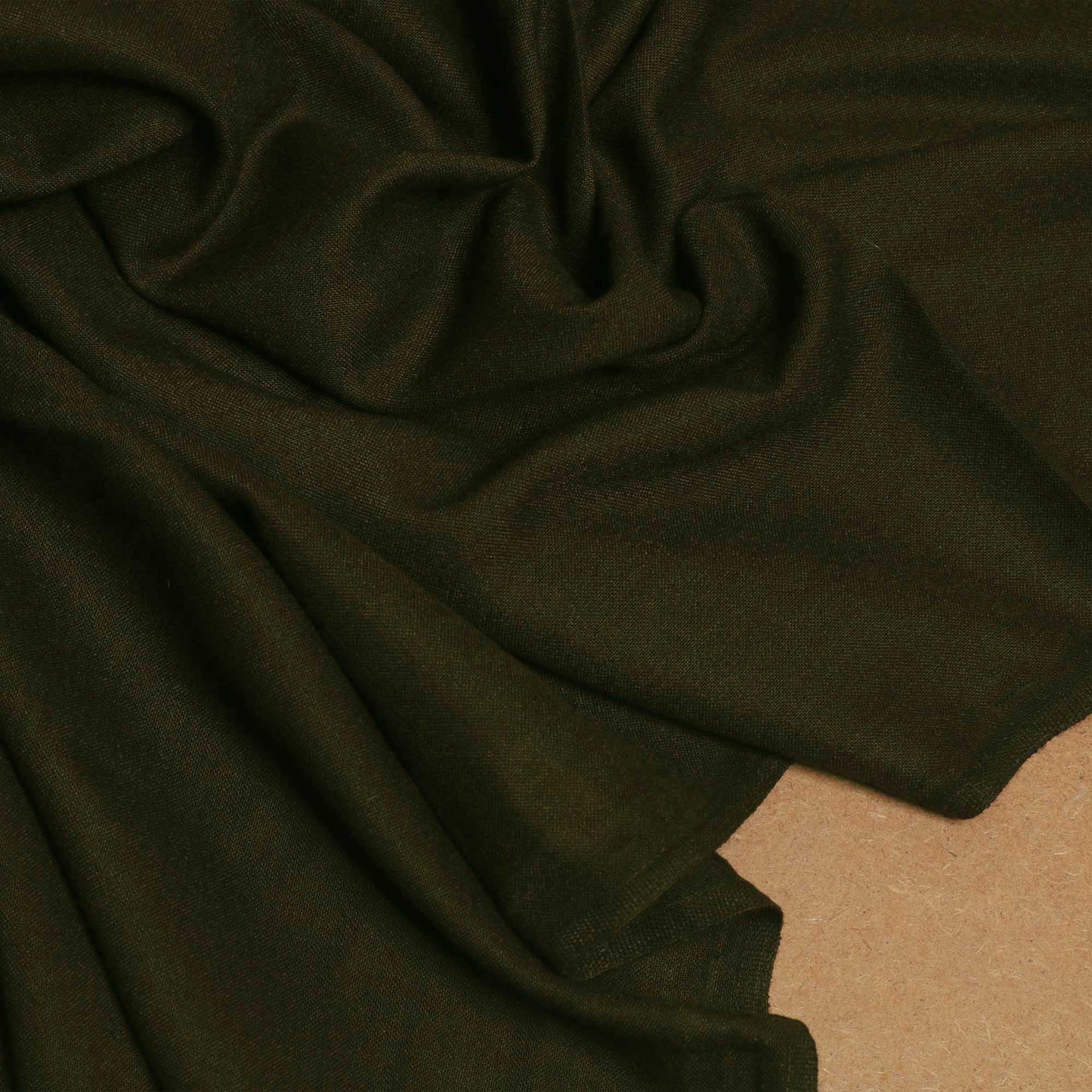 Marina Peach Leather PW Mehndi  - Shirt Piece