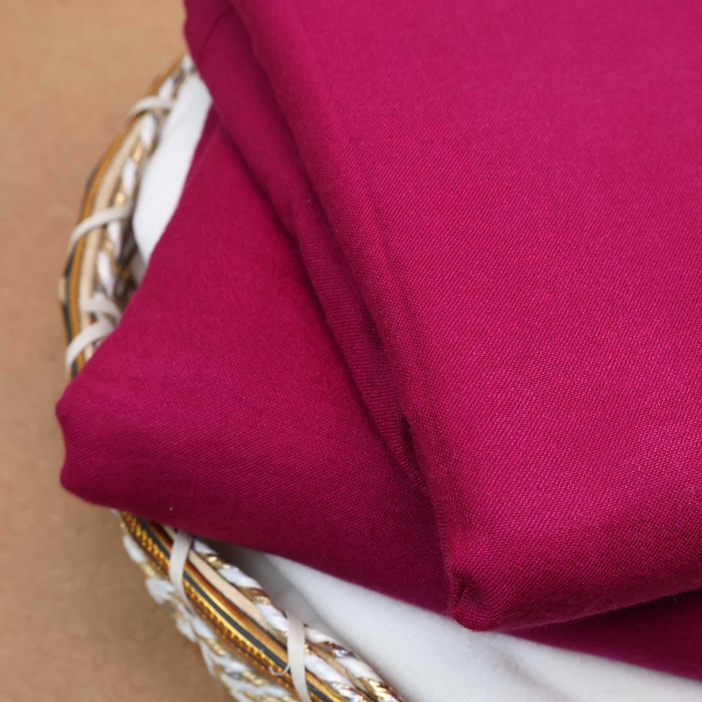 Marina Peach Leather PW Shocking Pink  - Shirt Piece