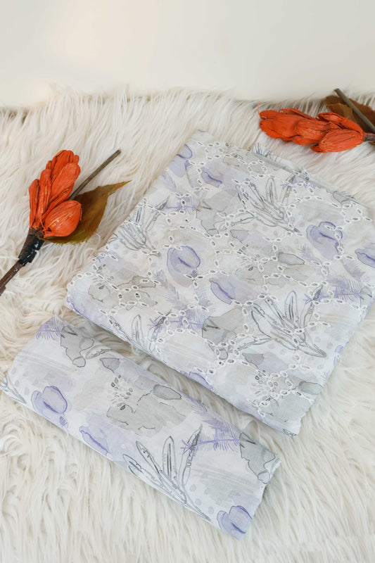 2Piece – Printed Embroidered Lawn EL2PSR91