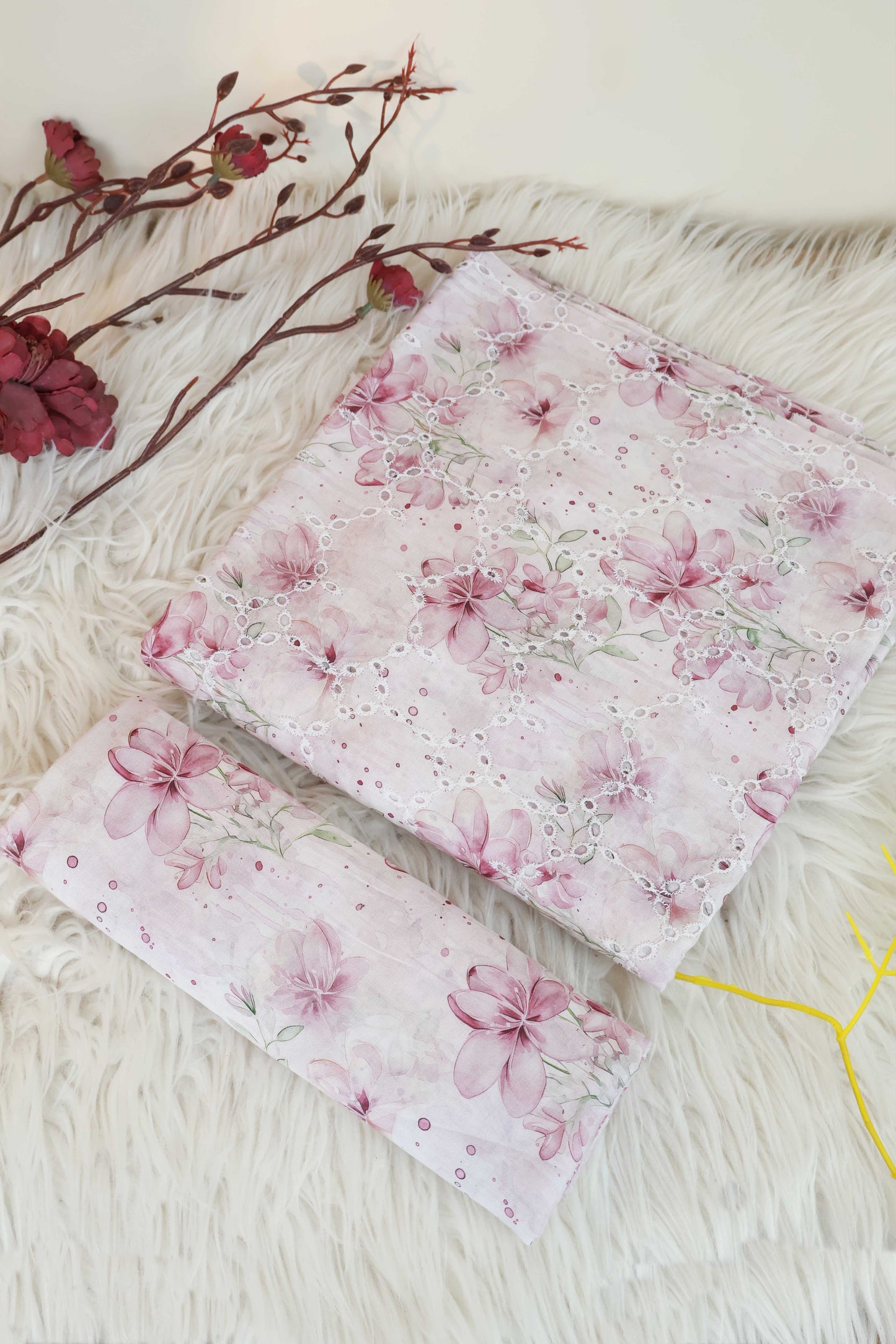 2Piece – Printed Embroidered Lawn EL2PSR87