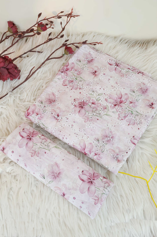 2Piece – Printed Embroidered Lawn EL2PSR87