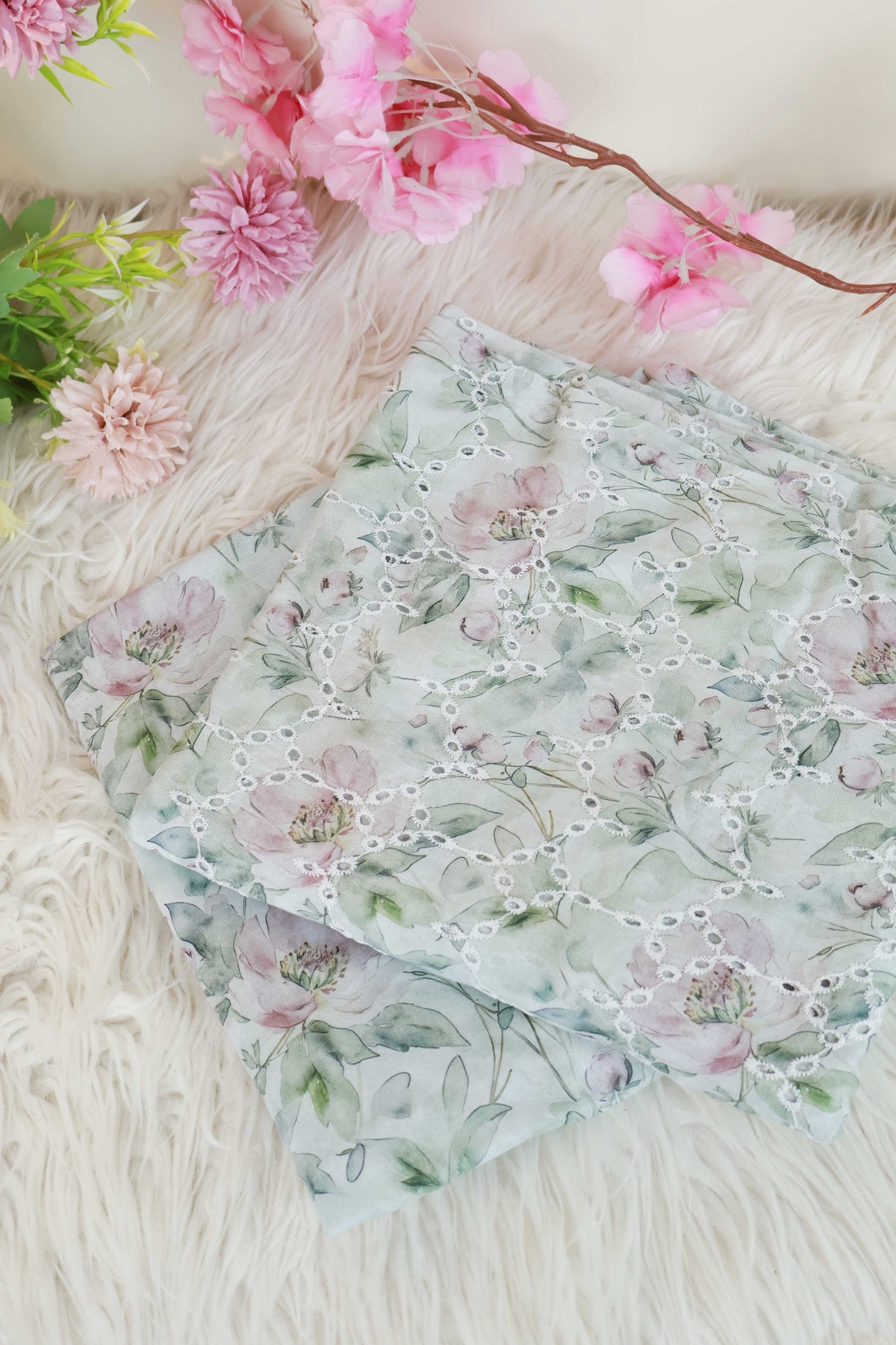 2Piece – Printed Embroidered Lawn EL2PSR103