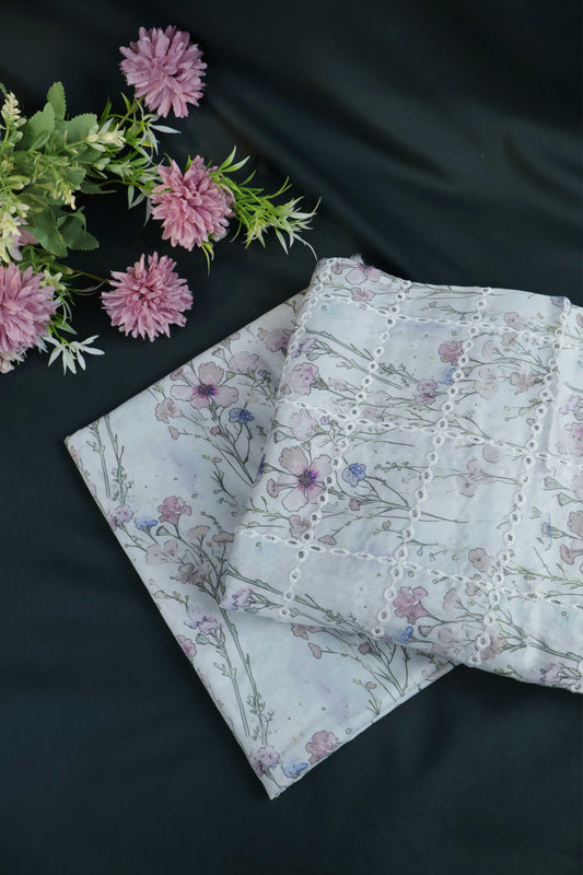 2Piece – Printed Embroidered Lawn L2PE203