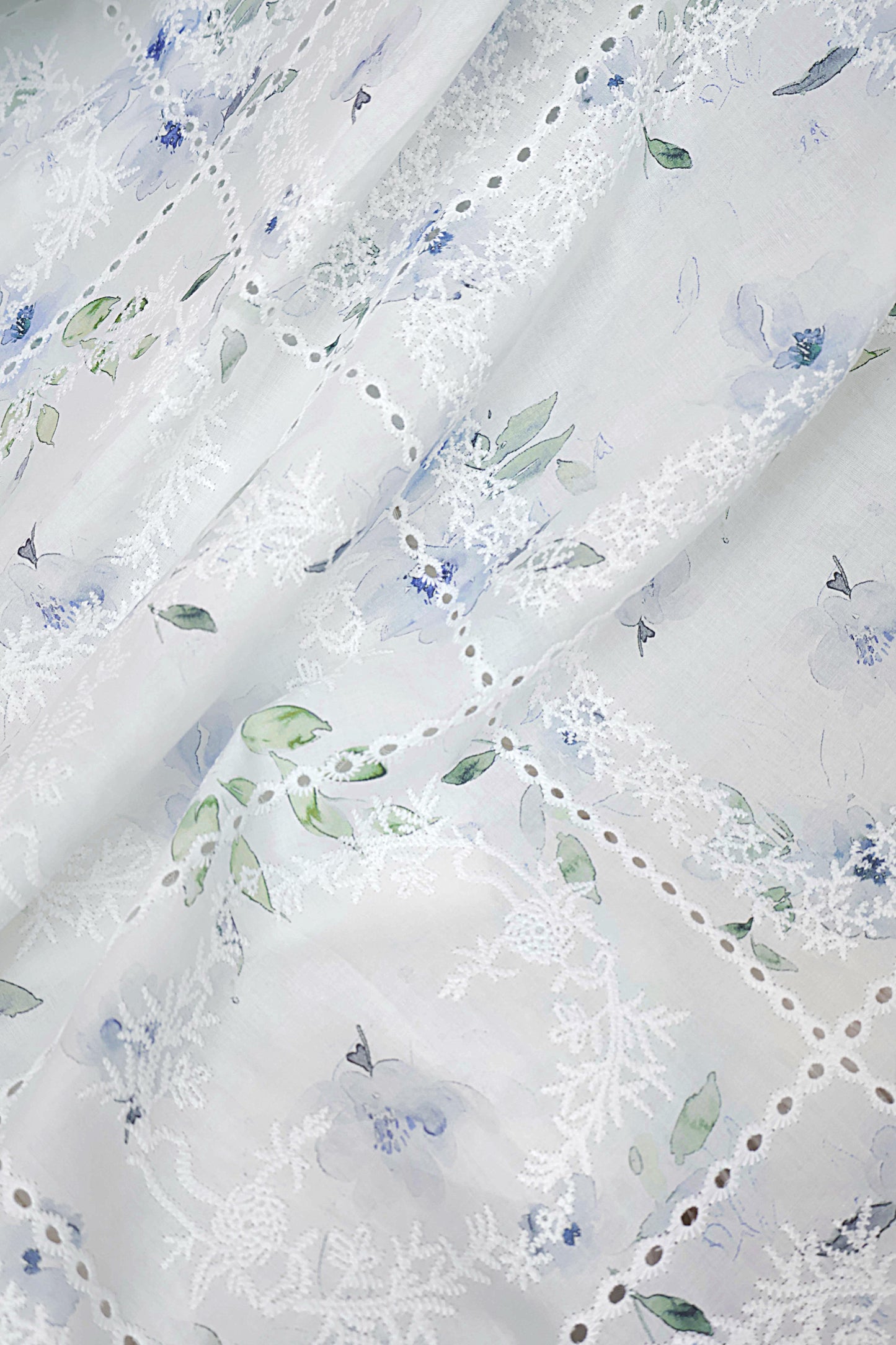Shirt – Printed Embroidered Lawn L1PE130 A