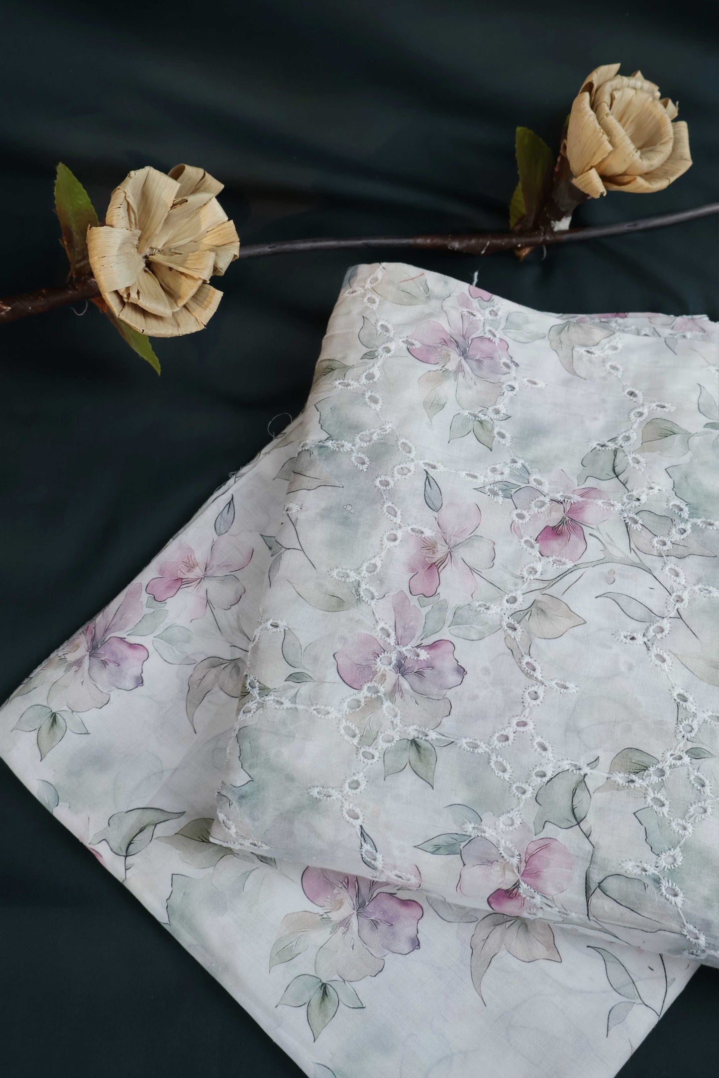 2Piece – Printed Embroidered Lawn EL2PSR105