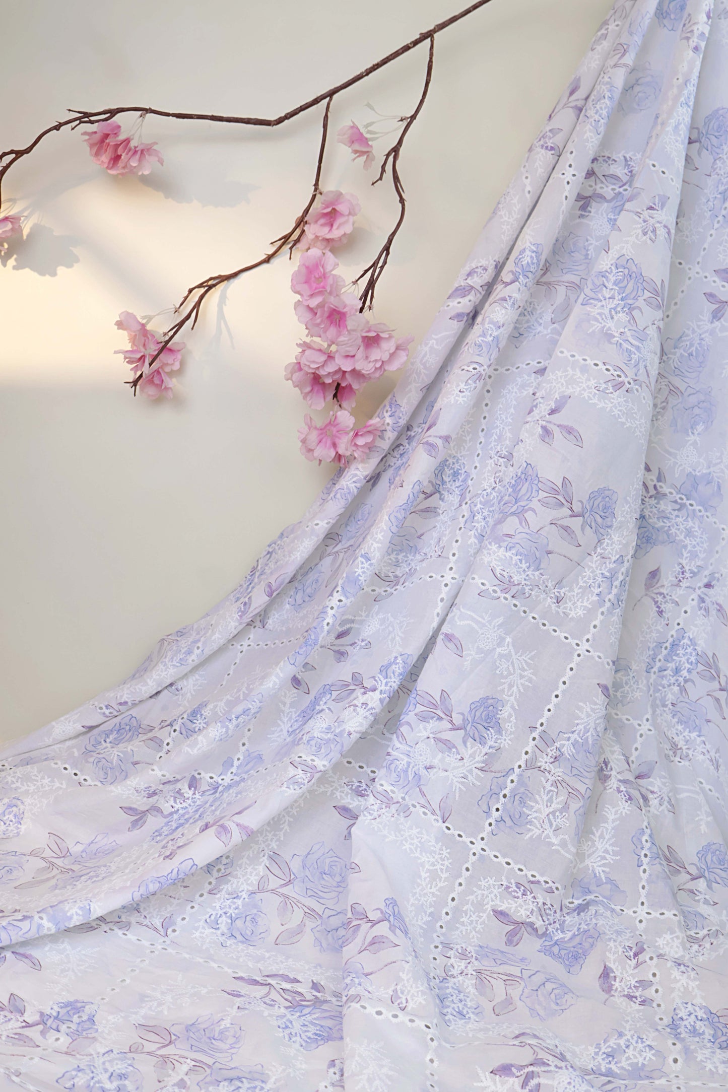 2Piece – Printed Embroidered Lawn RB128