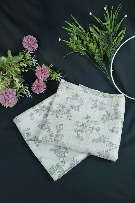 2Piece – Printed Embroidered Lawn L2PE202