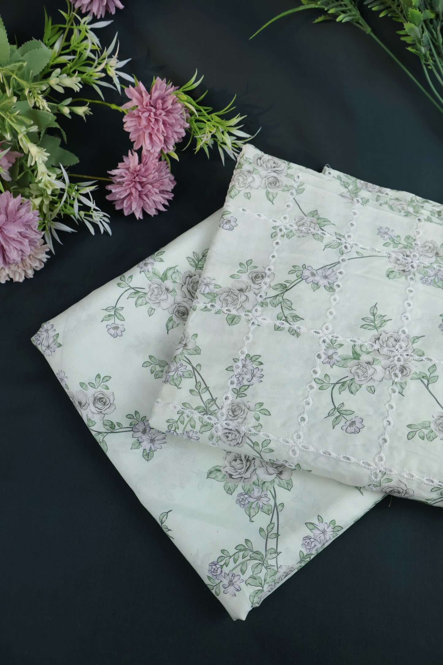 2Piece – Printed Embroidered Lawn L2PE202