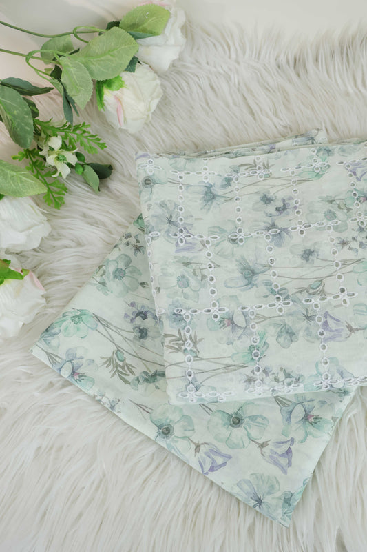 2Piece – Printed Embroidered Lawn EL2PSR99