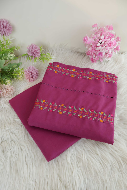 2Piece – Printed Embroidered Lawn EL2PSR141